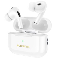 Бездротові Bluetooth навушники Borofone BW59 Plus True wireless ANC noise reduction BT 5.3 White